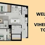 Viherpihan Toivo I 5g I Free Parking I Sauna Appartement